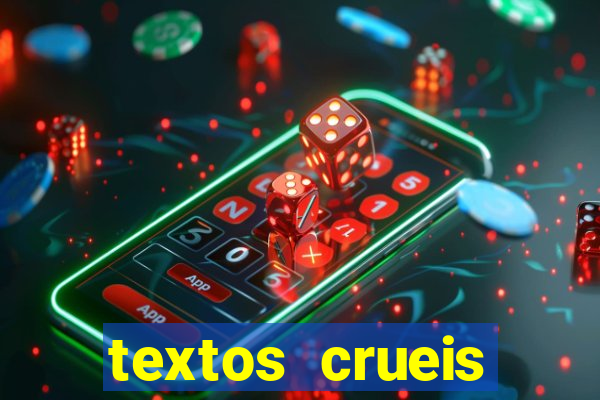 textos crueis demais pdf